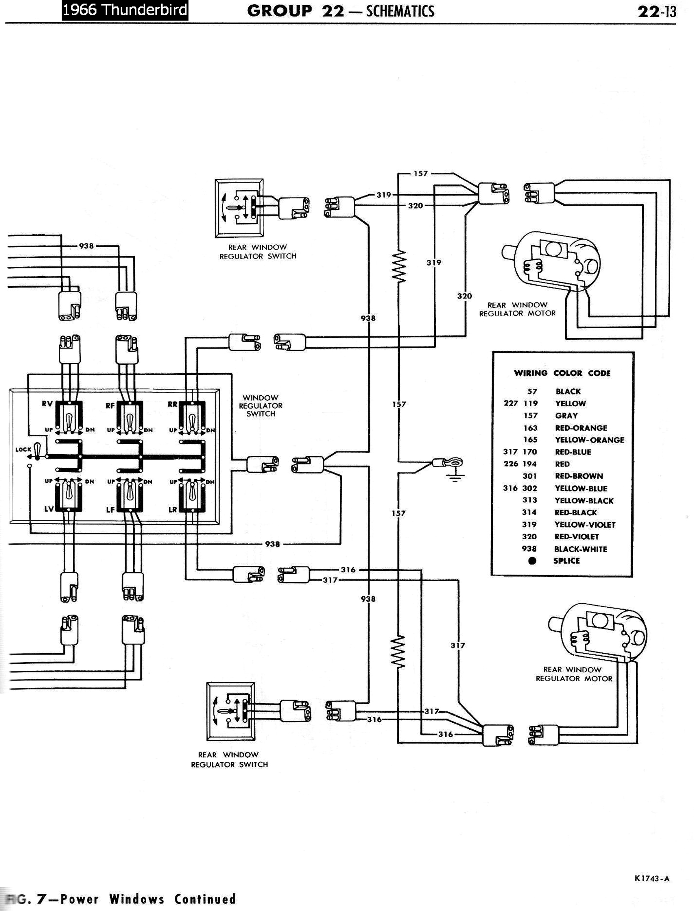 1964 Ford Thunderbird Wiring Diagram For Brake And Taillights