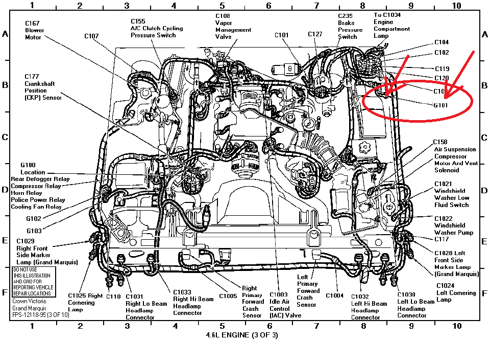 1996 Mercury Sable L Integrated Control Panel Wiring Diagram