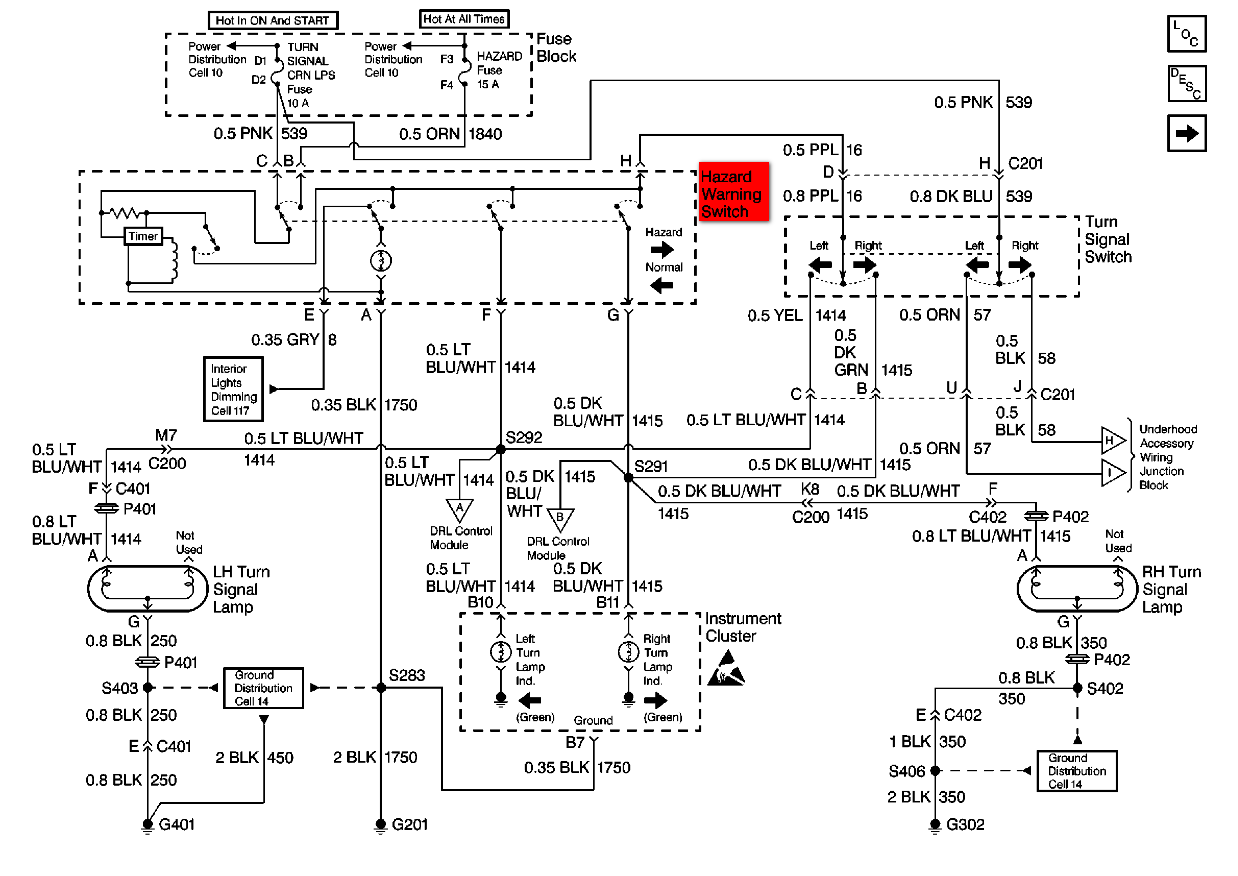 2002 Oldsmobile Bravada Radio Wiring Diagram