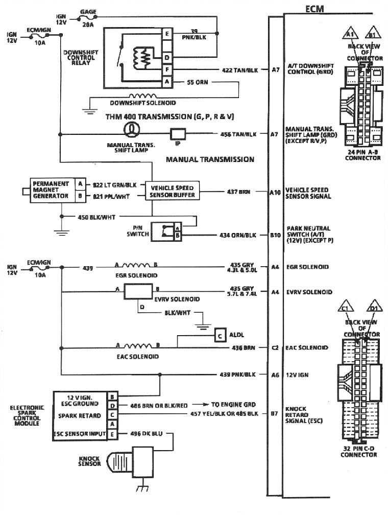 700r4 Speedometer Plug Wiring Diagram