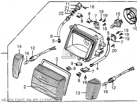 84 Gl1200 Fairing Wiring Diagram