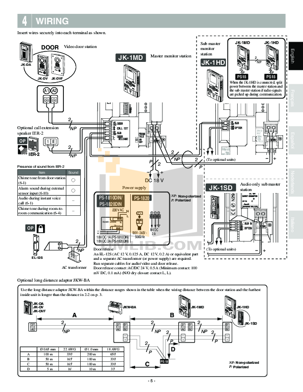 Aiphone Lef 3l Wiring Diagram