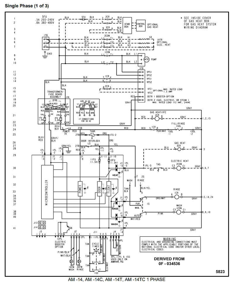 Ao Smith Dl1036 Wiring Diagram