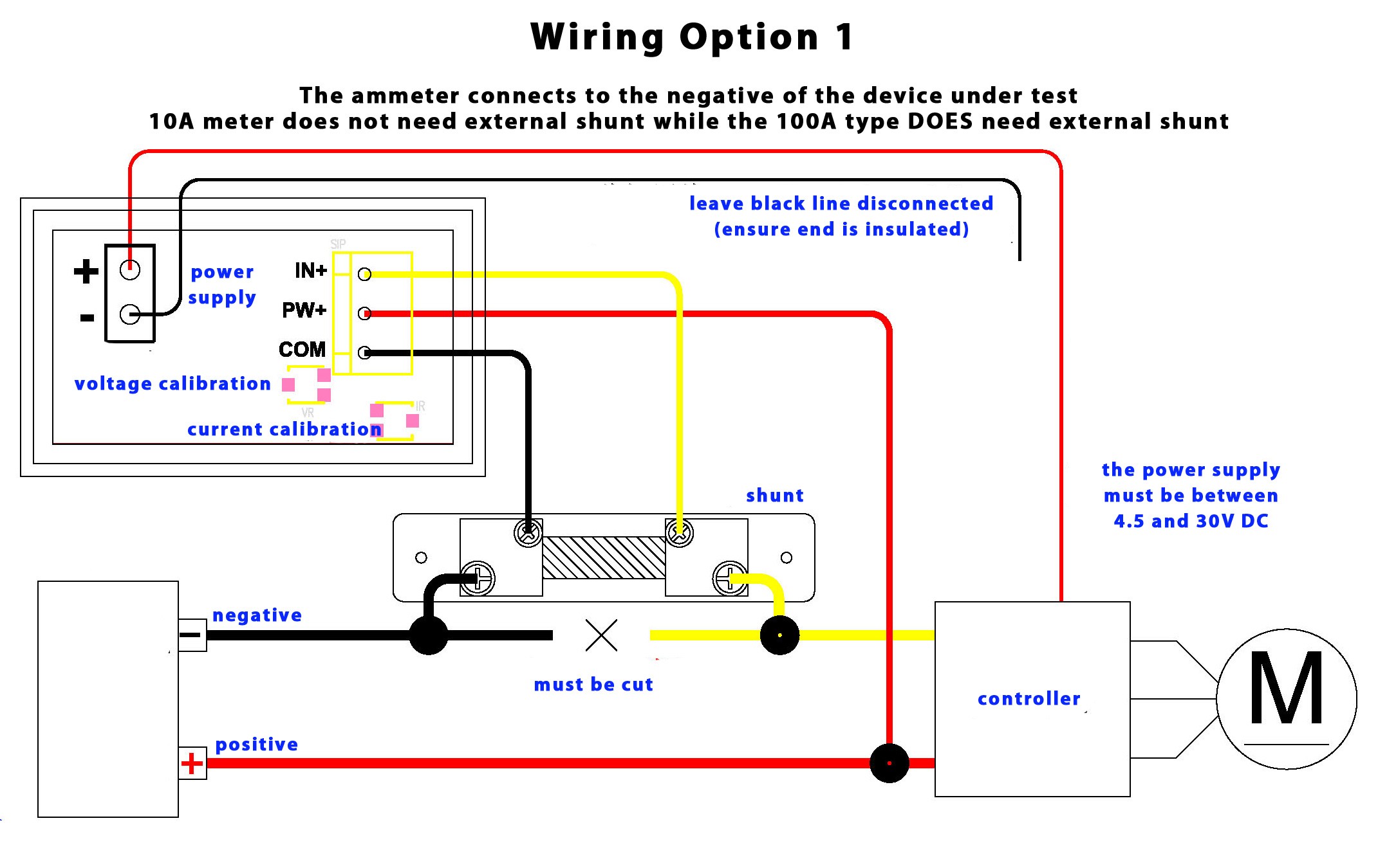 Ammeter Shunt Wiring Diagram from wiringall.com