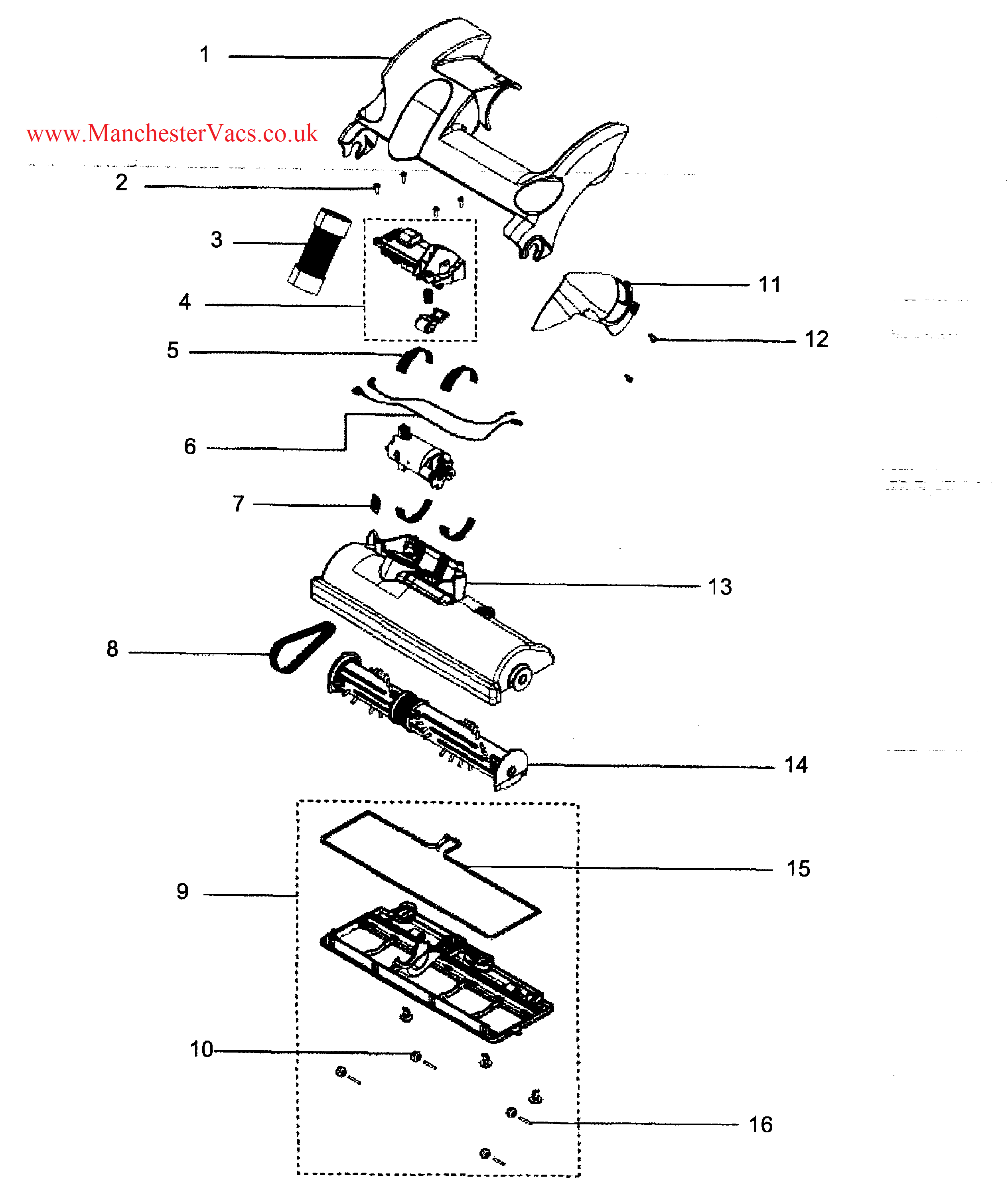 Dyson Dc35 Parts Diagram - Free Wiring Diagram