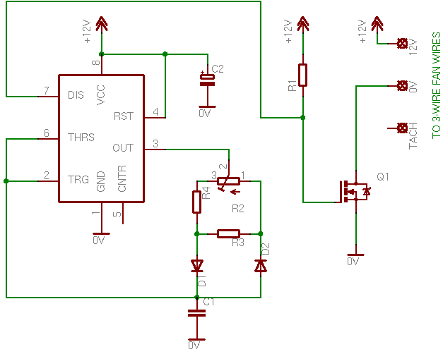 Circuit 3 Wire Computer Fan Wiring Diagram from wiringall.com