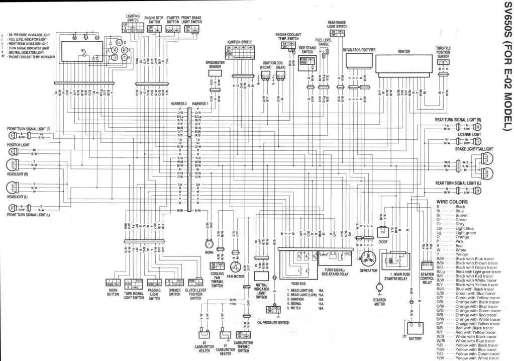 Gen 1 Sv650s Wiring Diagram