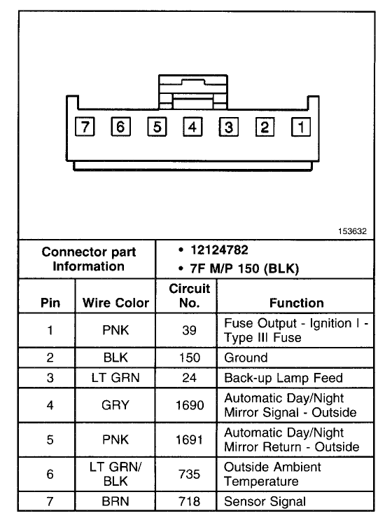 Gentex Mirror Wiring Diagram