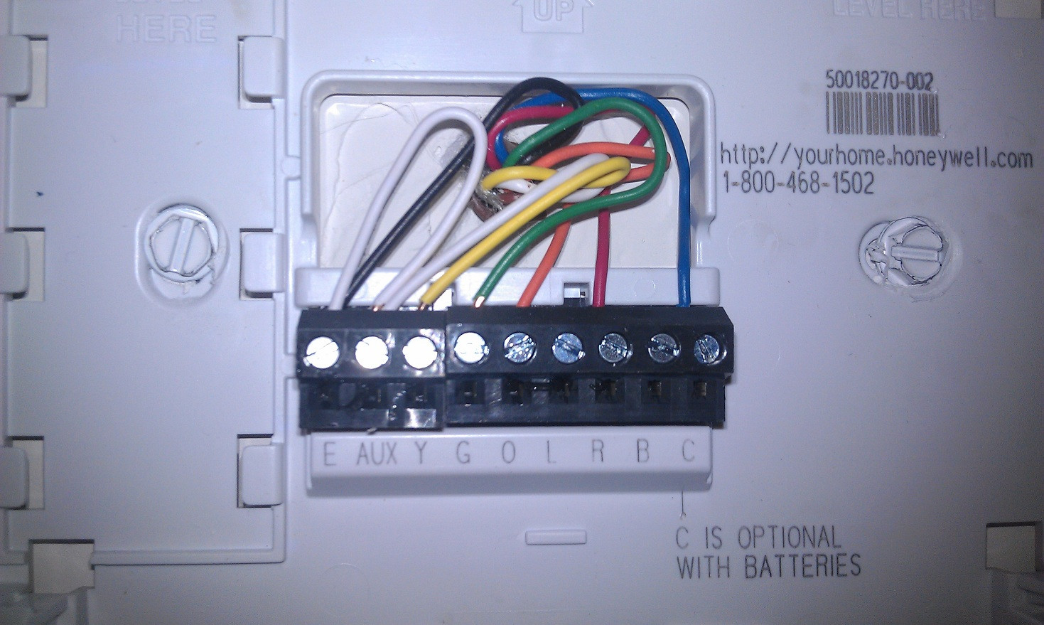 Honeywell Thermostat Th D Wiring Diagram