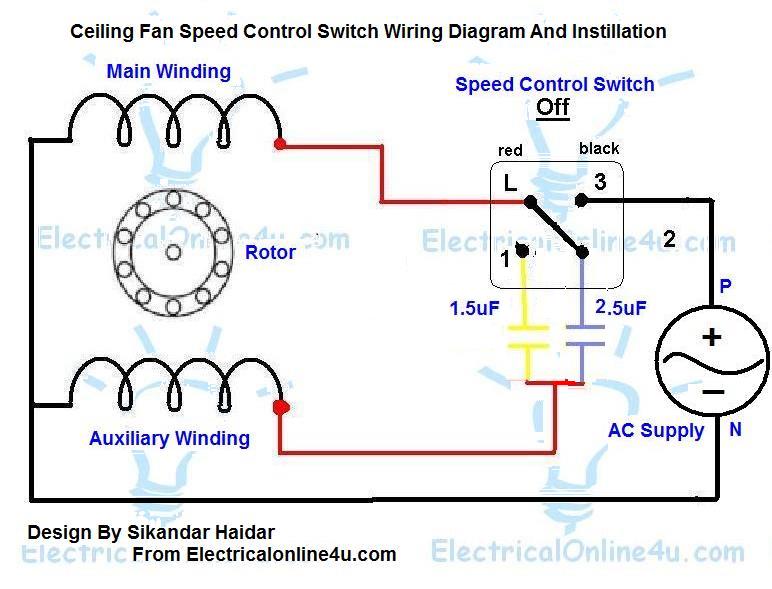 3 Wire Fan Capacitor Wiring Diagram Exclusive Wiring Diagram Design