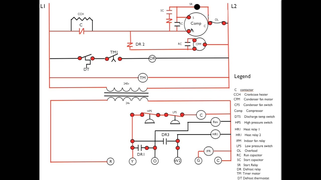 Ladder Wiring Diagram For Daikin Heat Pump