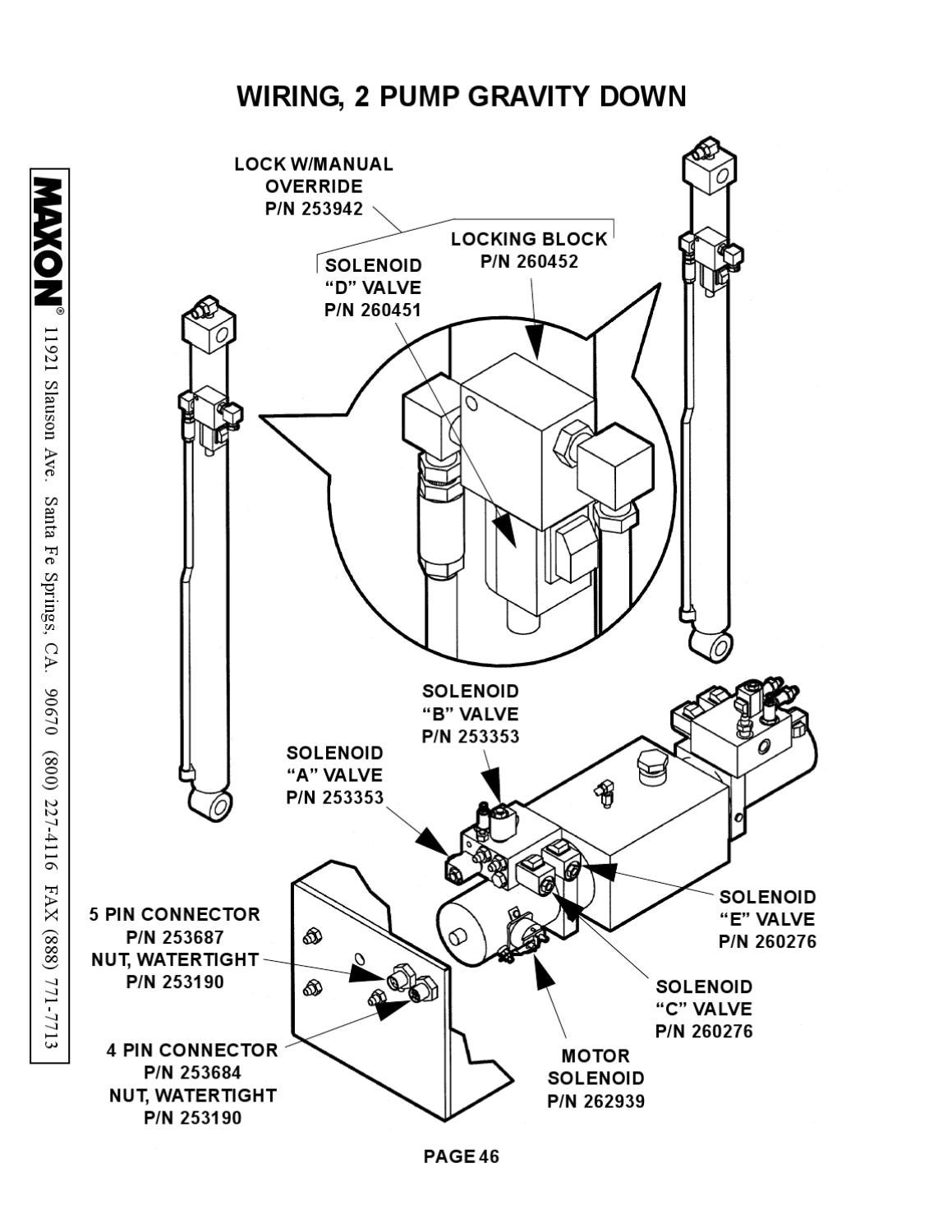 Maxon Liftgate Wiring Diagram