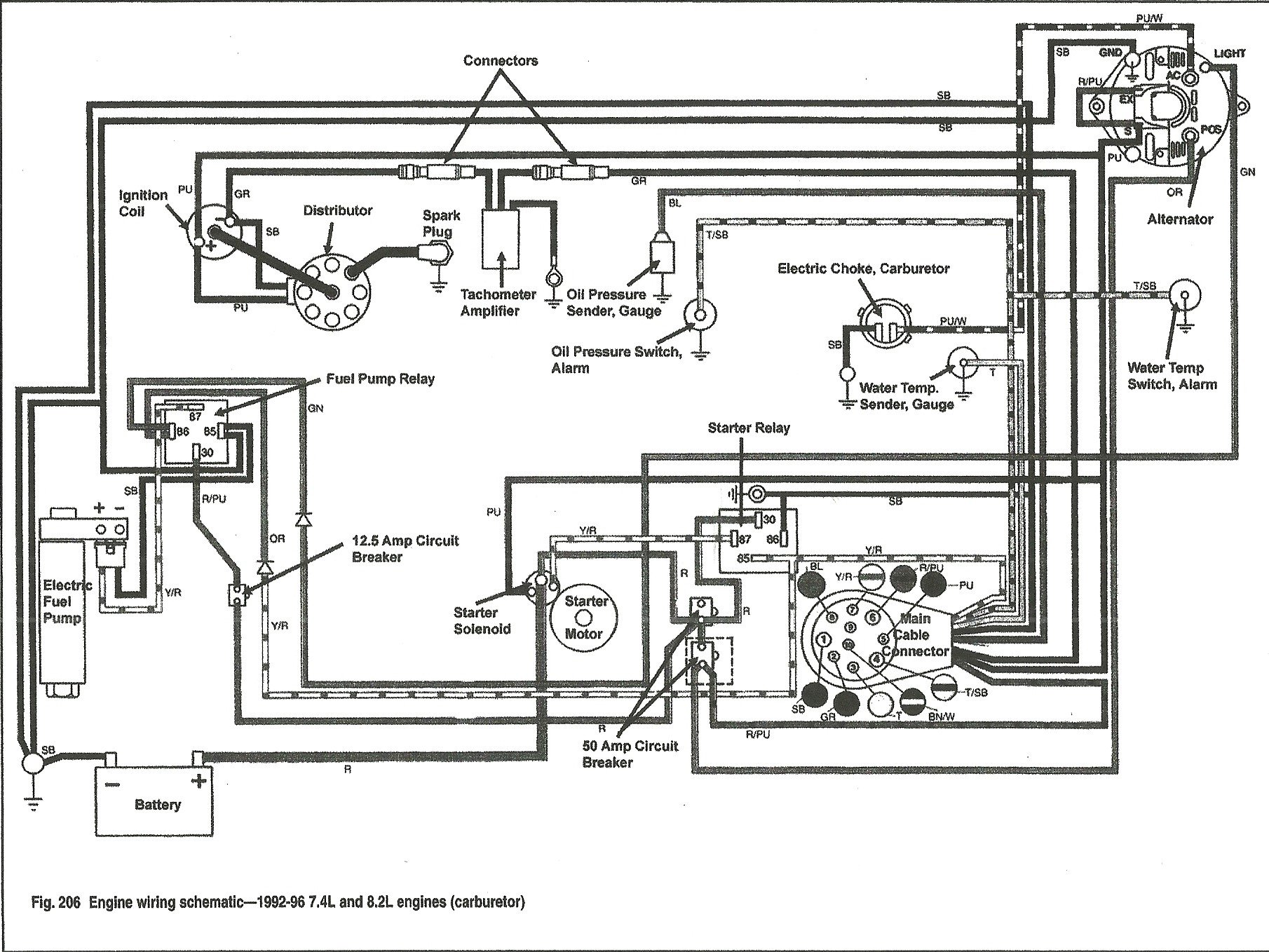 Mercruiser Thunderbolt V Ignition Wiring Diagram