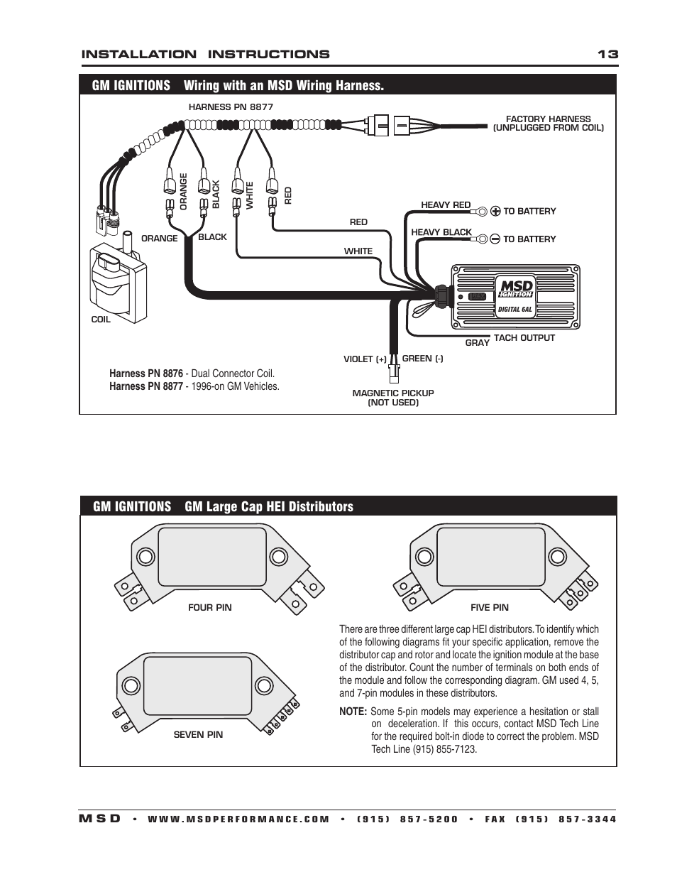 Msd 6A Box Wiring Diagram from wiringall.com