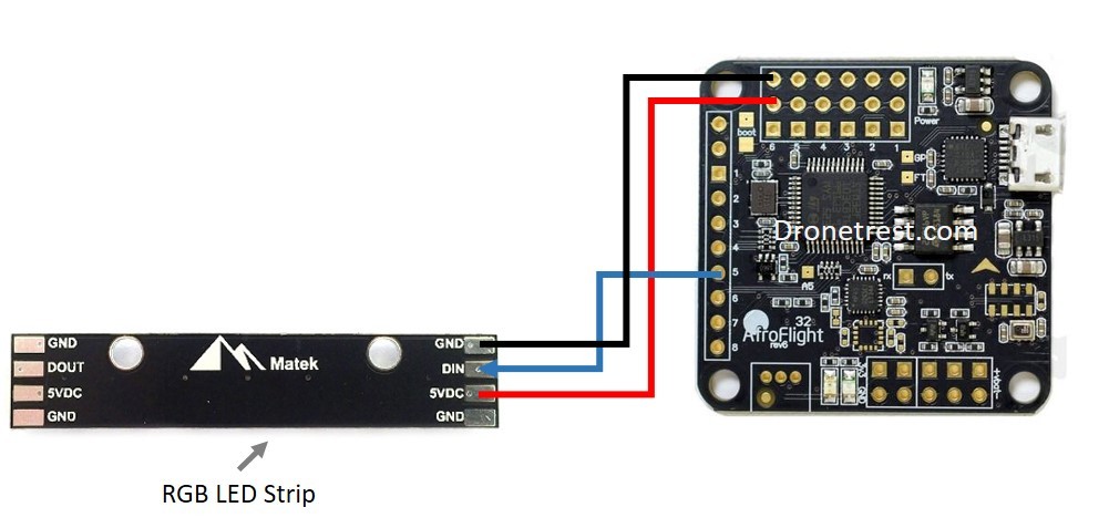 Naze32 Rev 5 Wiring