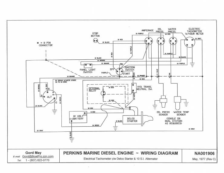 Perkins 4108 Wiring Diagram