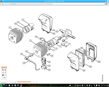 Stihl Fs94r Parts Diagram