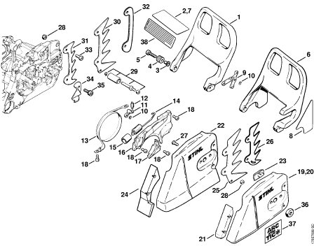 Stihl Ms Parts Diagram