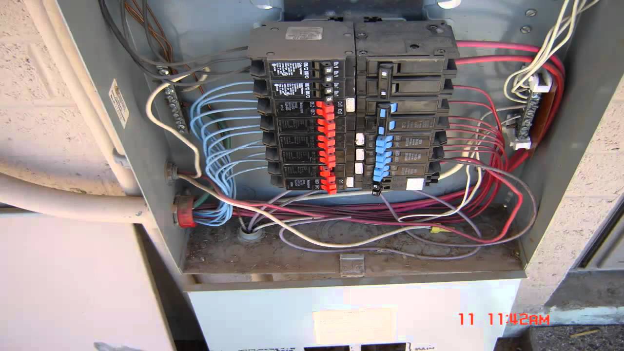 Switchboard Wiring Diagram 208/120