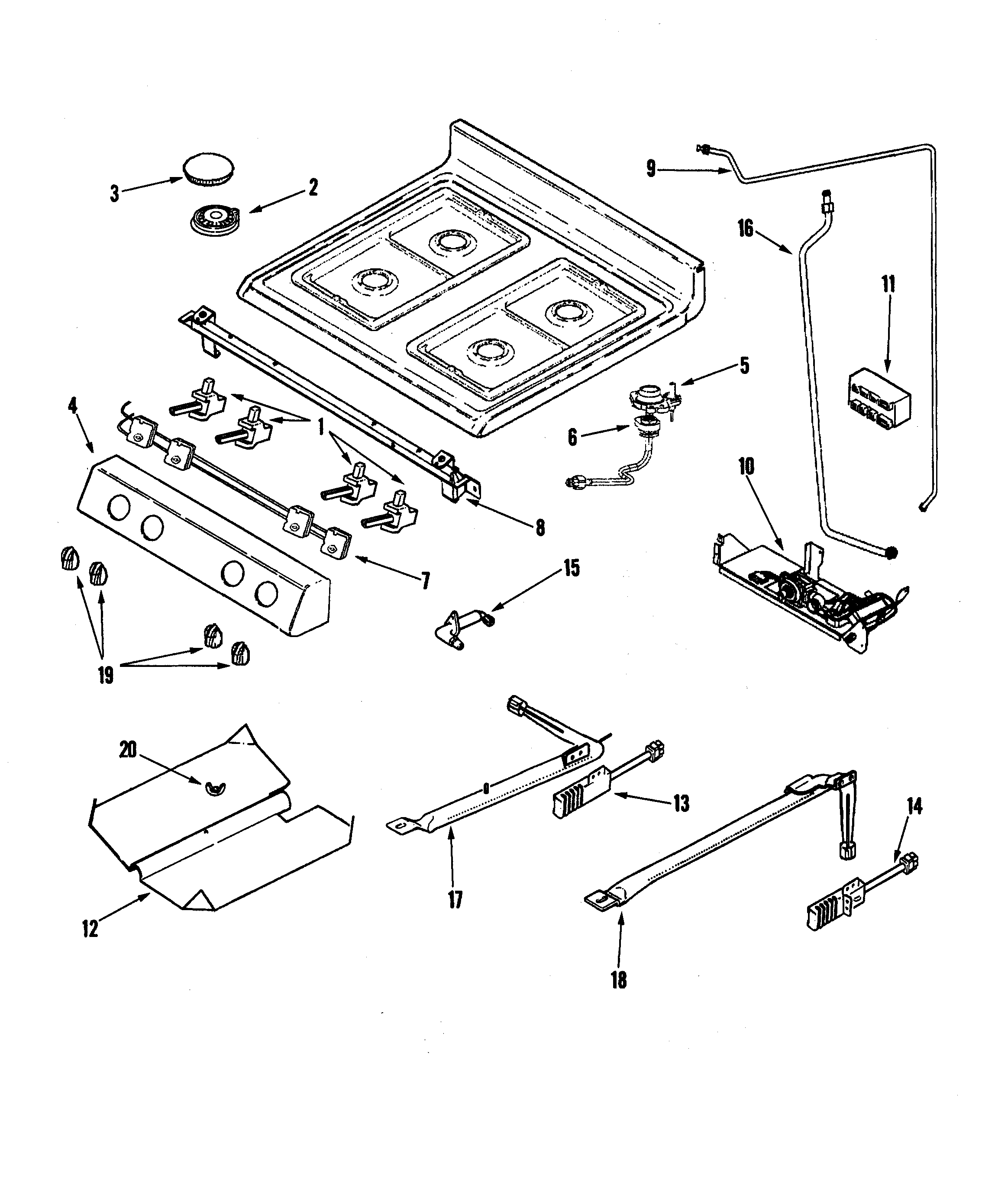 Wiring Diagram On An Ignitor System For At Tappan Gas Stove