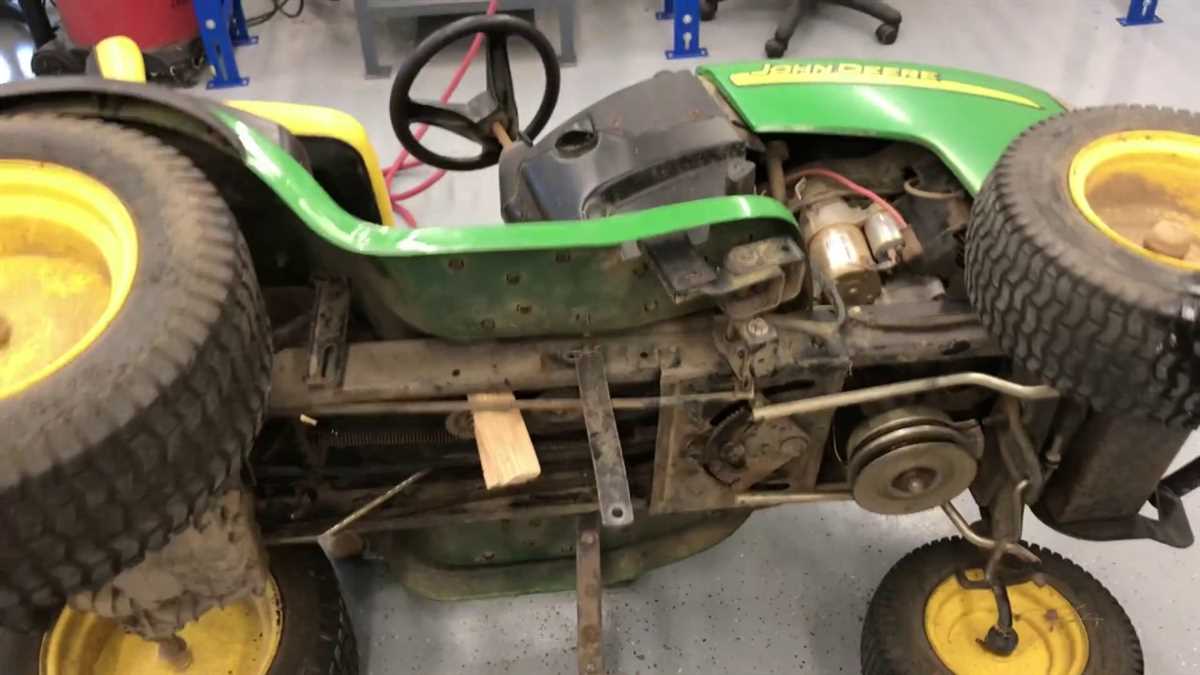 How To Replace The Drive Belt On A John Deere La Step By Step