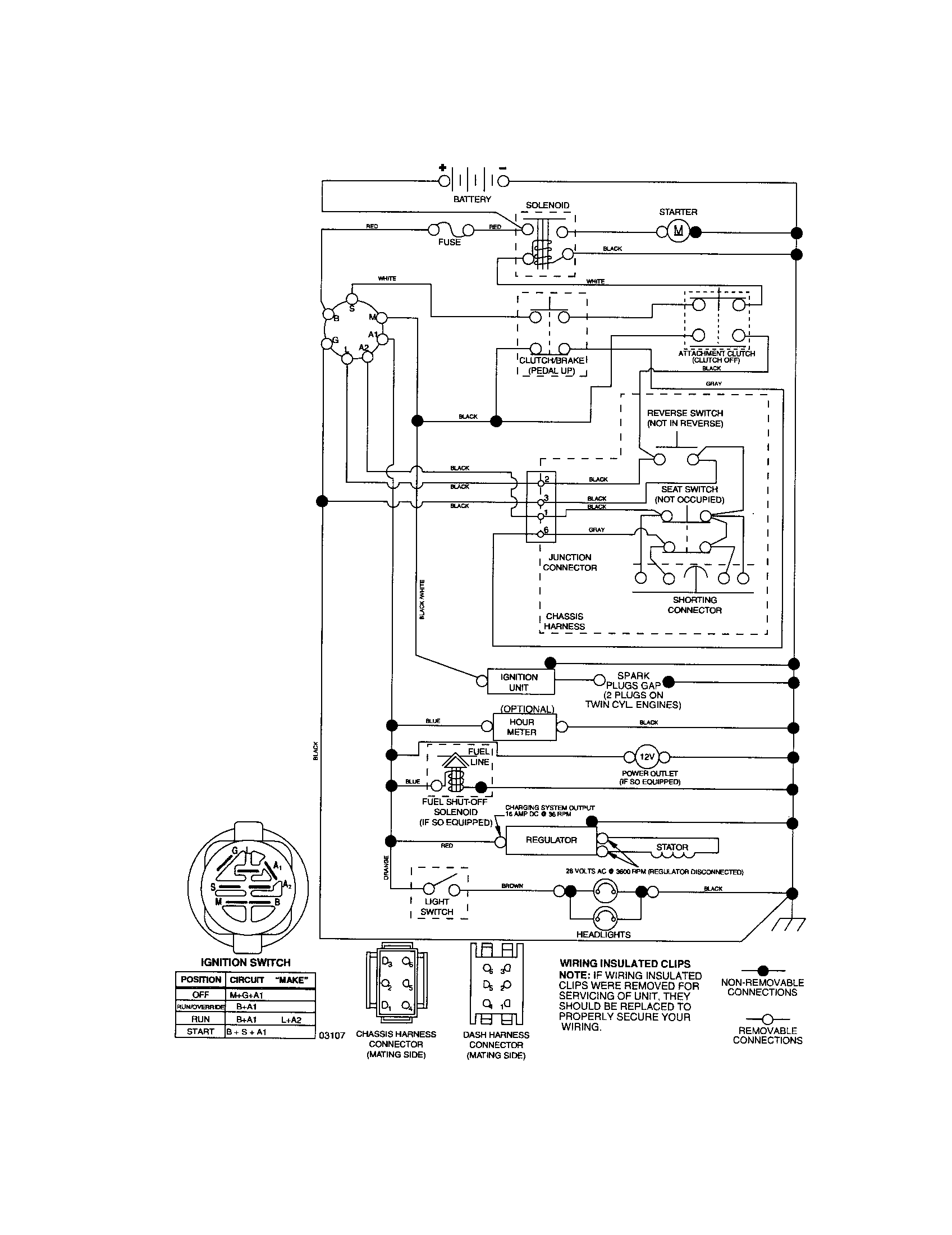 18 hp briggs charging wiring diagram diode