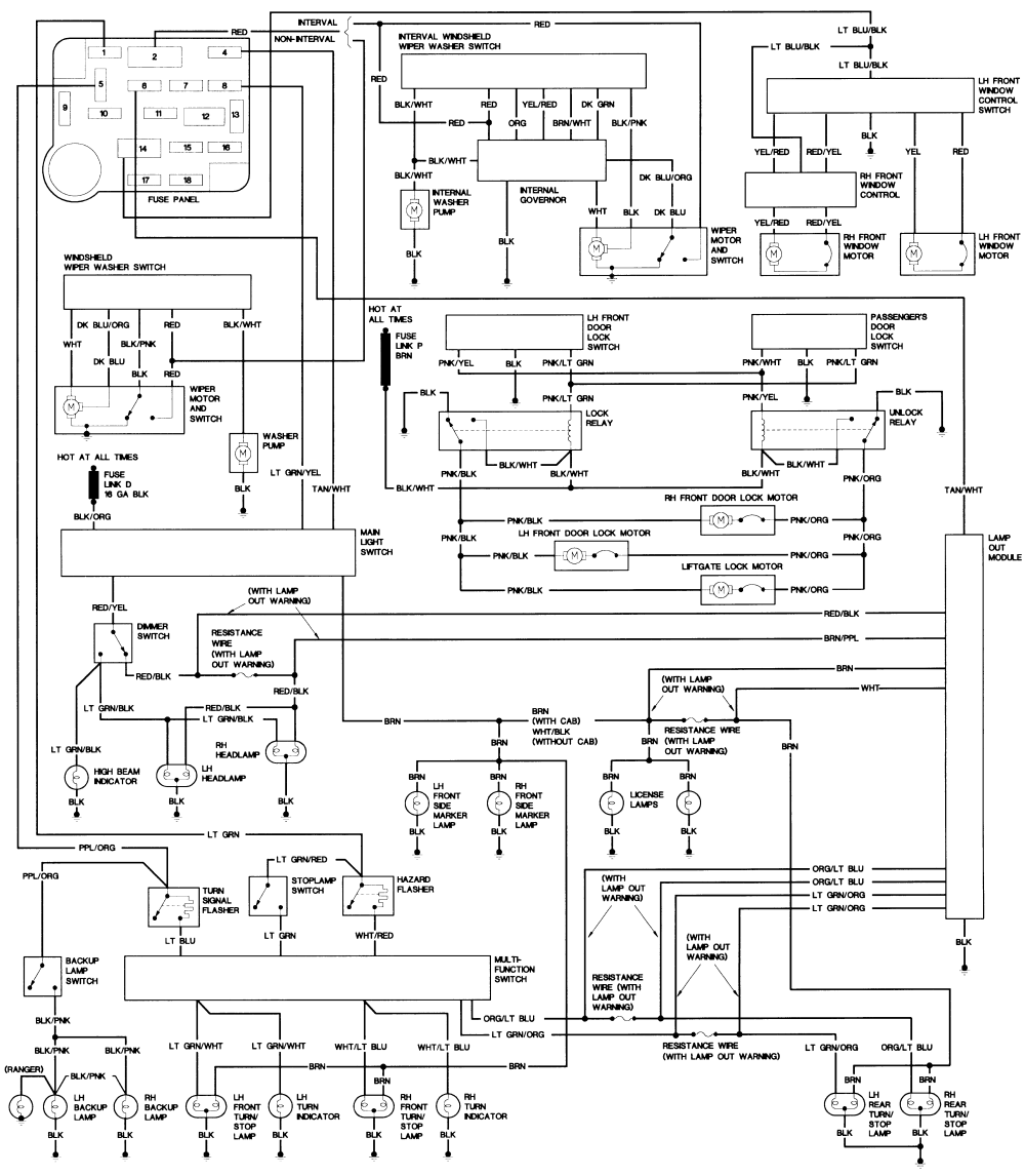1965 dodge d300 wiring diagram