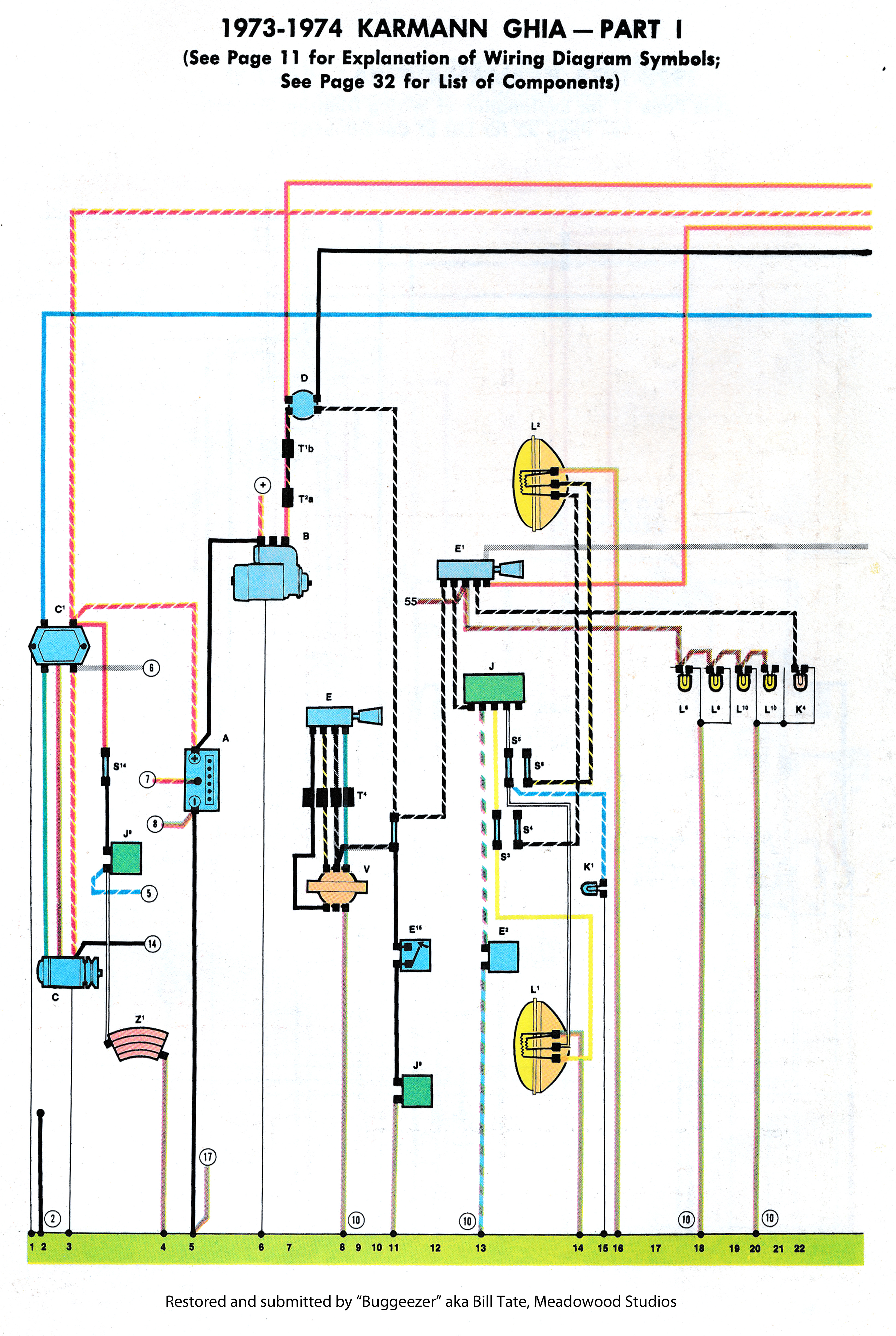1967 karmann ghia wiring diagram 1967 karmann ghia wiring diagram