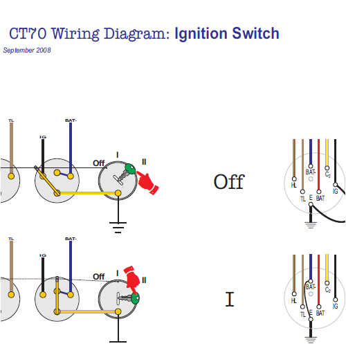 1977 ct70 voltage regulator wiring diagram