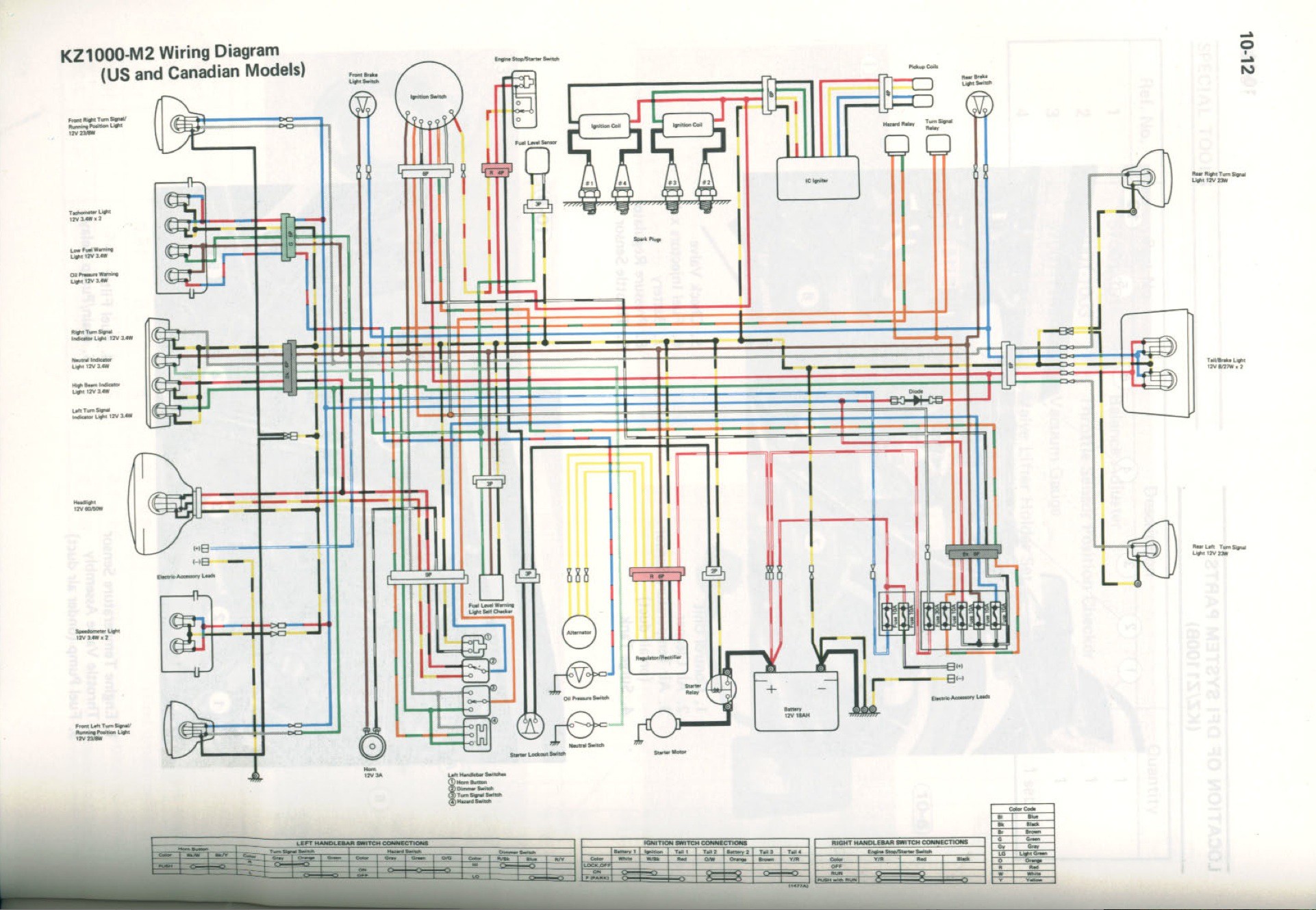 1982 kawasaki kz305 wiring diagram