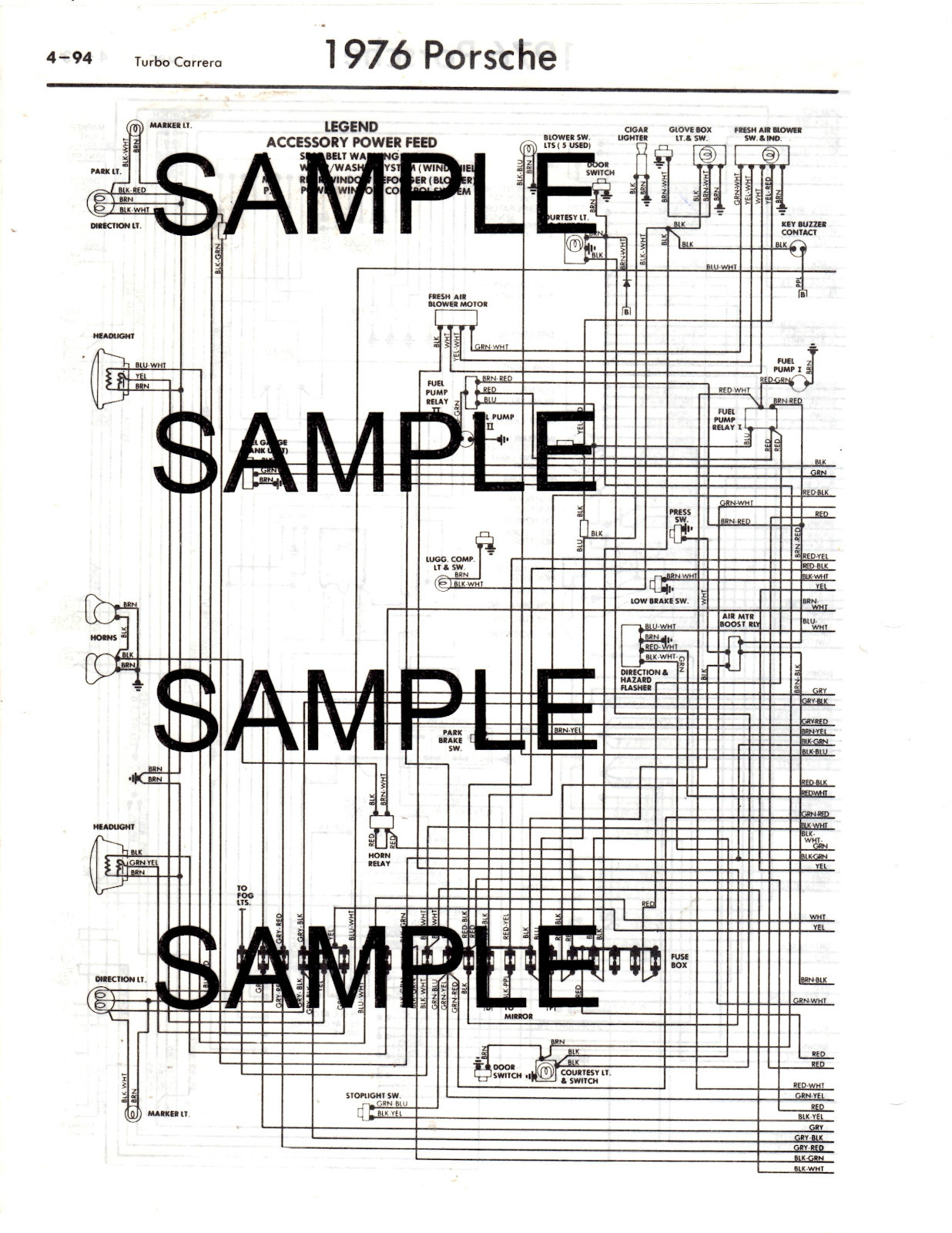 [DIAGRAM] 1980 Porsche 928 Wiring Diagram