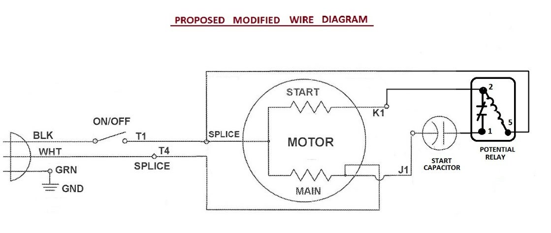 1ph run pacitor wiring diagram 1ph run pacitor wiring diagram