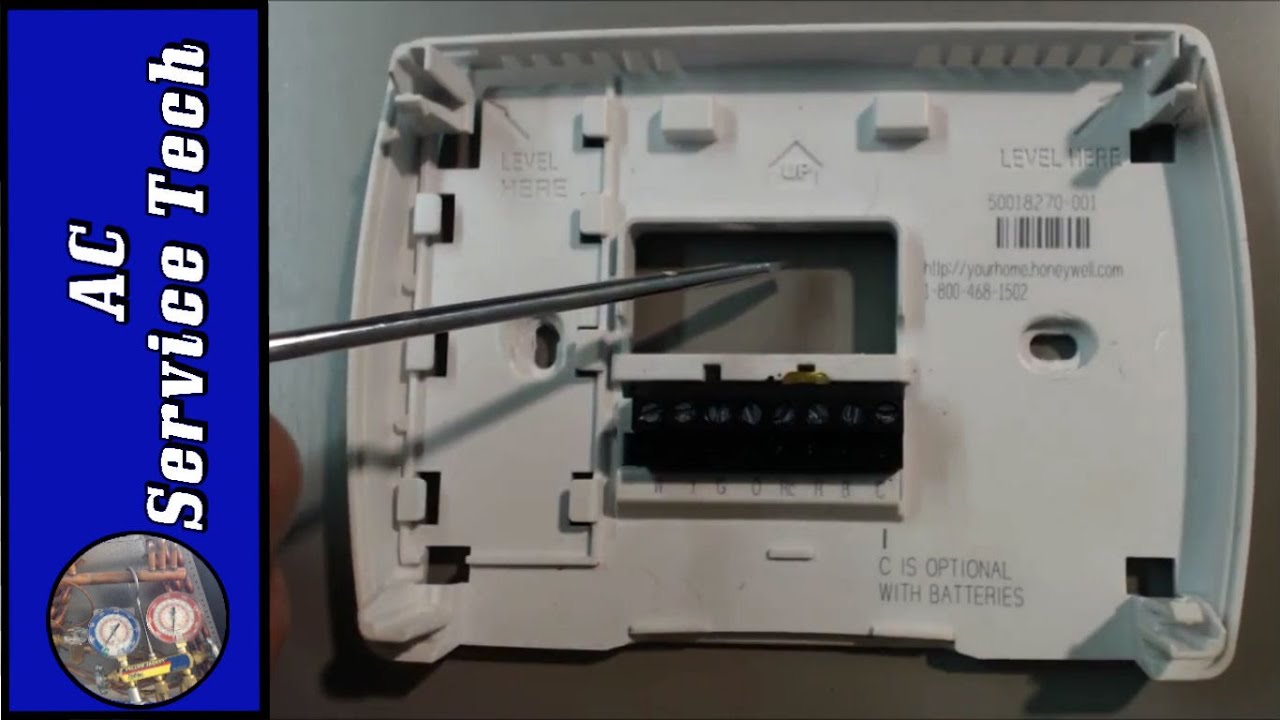 2 Wire Theristate Radco Control Panel Central Air Conditioner Wiring