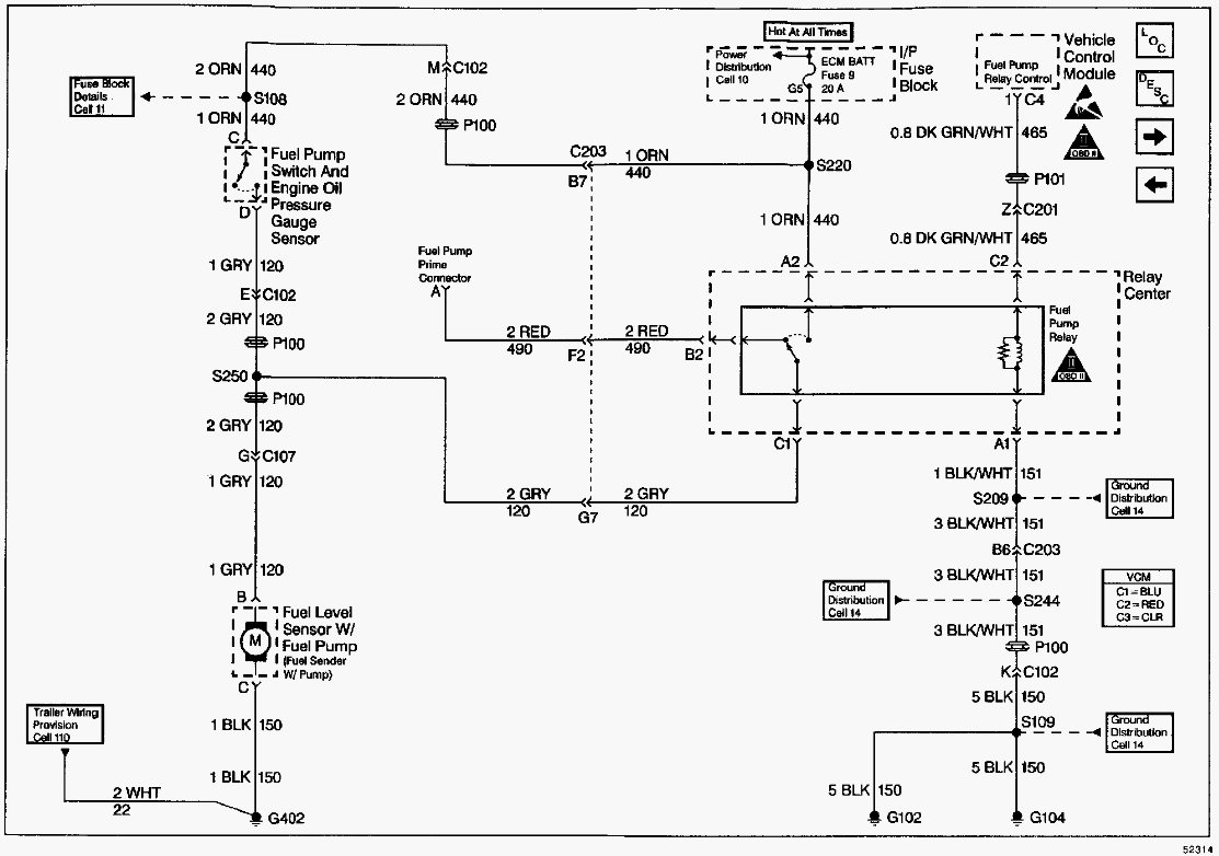 2000 Chevy Metro Fuse Box Diagram