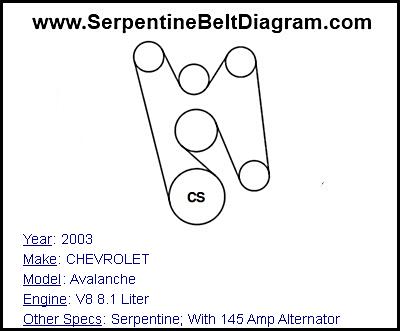 2002 Chevy Tracker Serpentine Belt Diagram