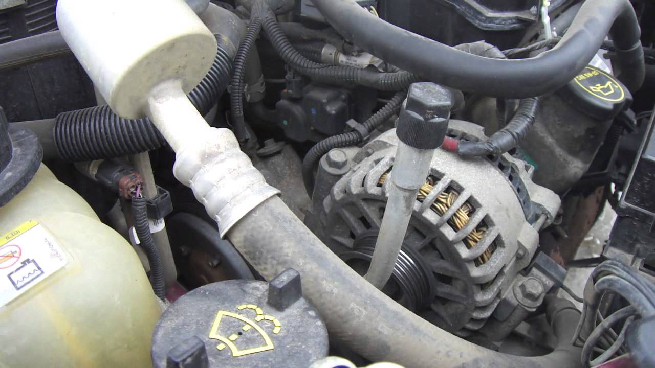 2002 ford windstar belt routing