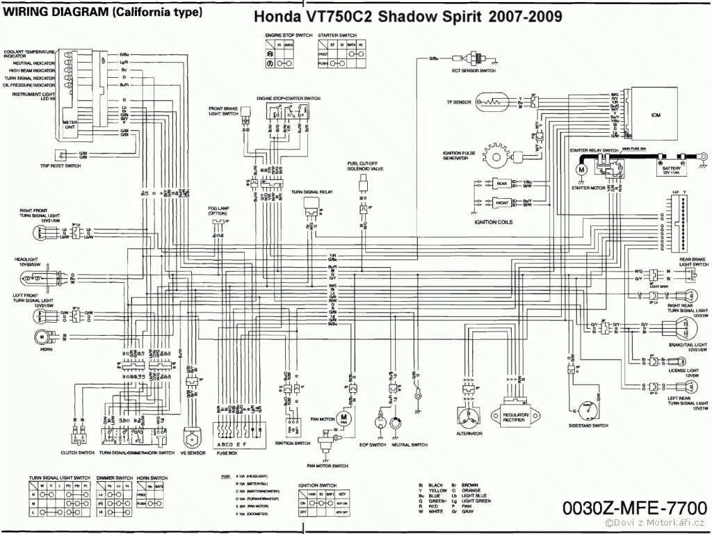 2002 vt1100 wiring diagram