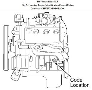 2003 isuzu rodeo serpentine belt diagram