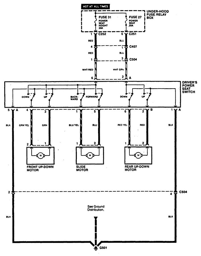 20112denali seat wiring diagram