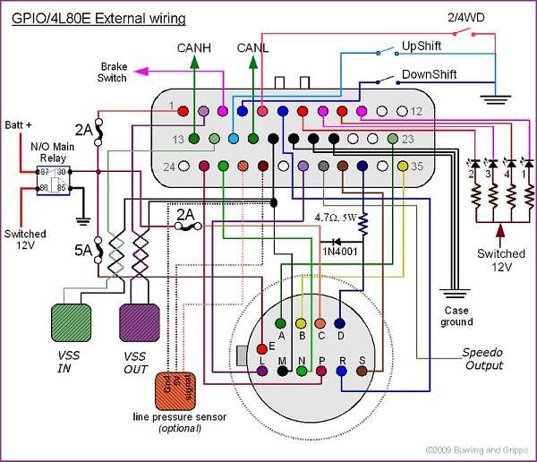 4l80e External Wiring Harness Diagram deh 6400bt wiring diagram 
