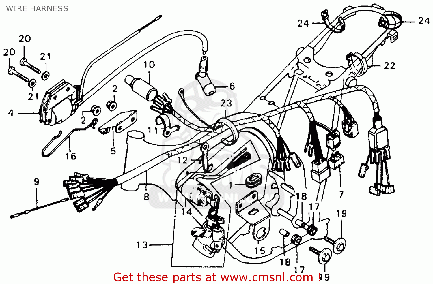 75 cb750 wiring diagram