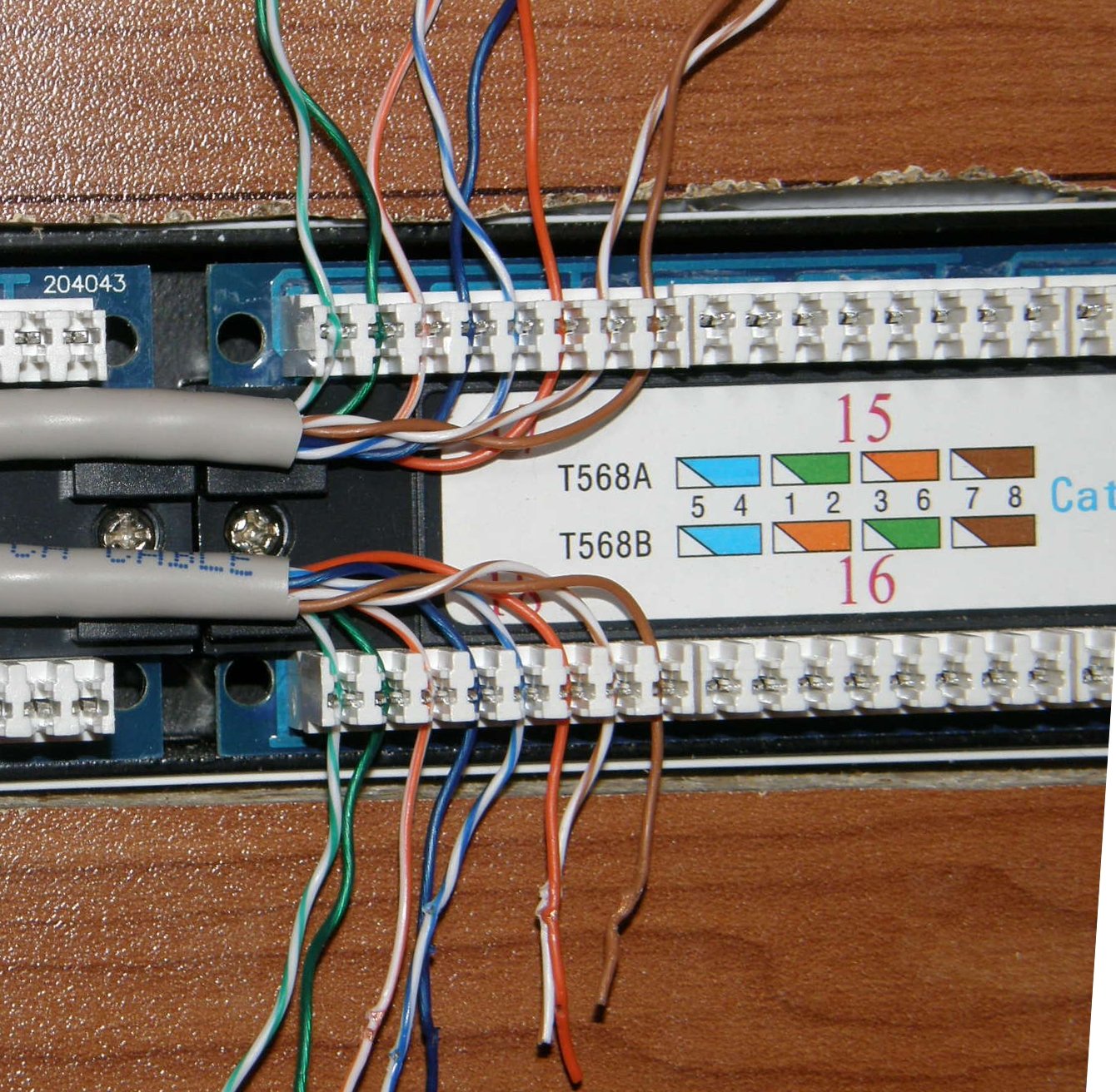 802.3af patch cable wiring diagram