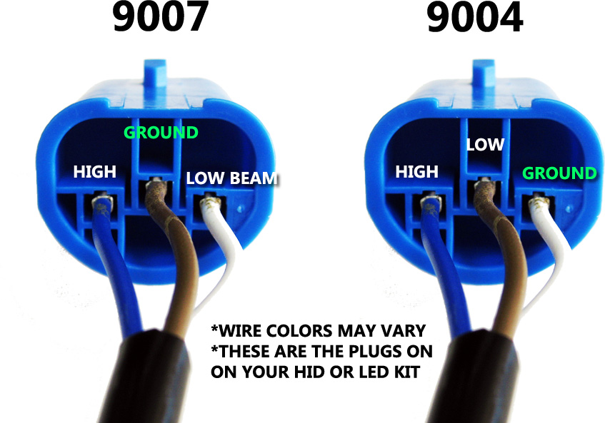 9004 Headlight Wiring Diagram