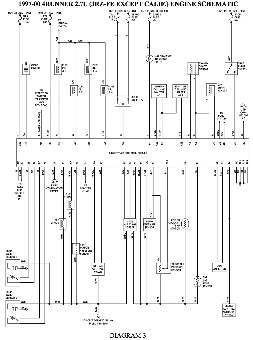 96 4runner gen 3 3.4 v6 ecm wiring diagram