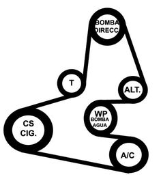 acura rsx serpentine belt diagram