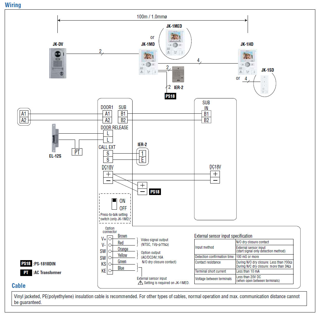 aiphone gt wiring diagram