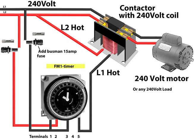 Analog Time Switch Fm/1 Quartz Wiring Diagram