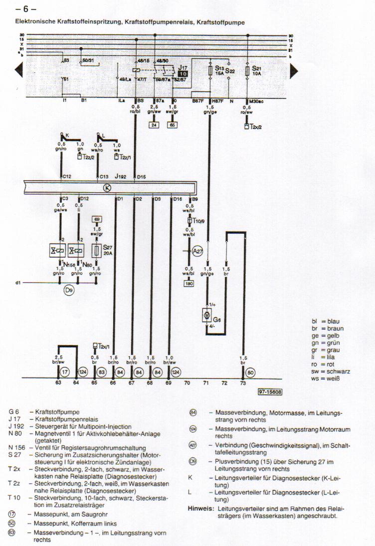audi efk wiring diagram