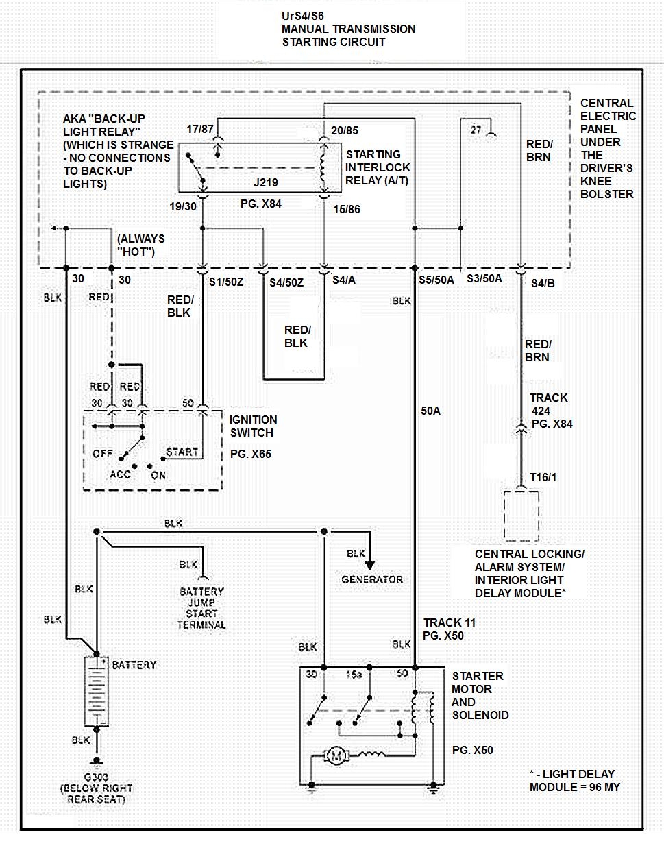 audi efk wiring diagram