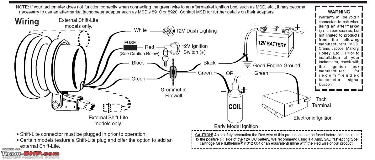 Autometer Monster Tach Wiring Diagram